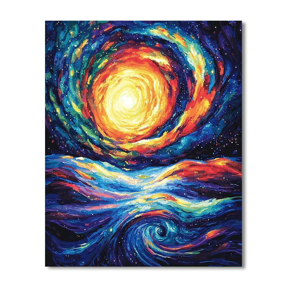 Paul Cézanne Inspired Fluctuating Cosmos  Paint By Numbers Kits