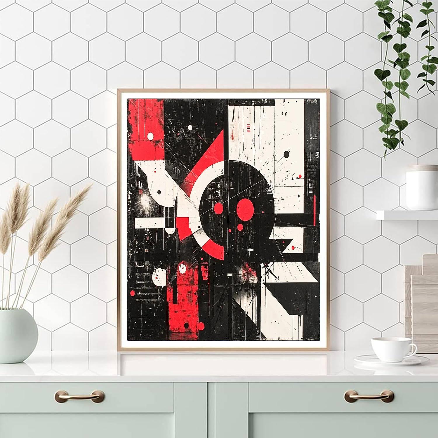 Banksy Inspired Cycle Of Change  DIY Paint By Numbers