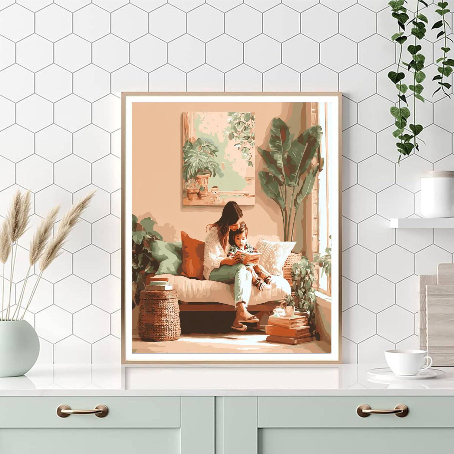 Mom’s Rocking Chair Paint By Numbers Kits