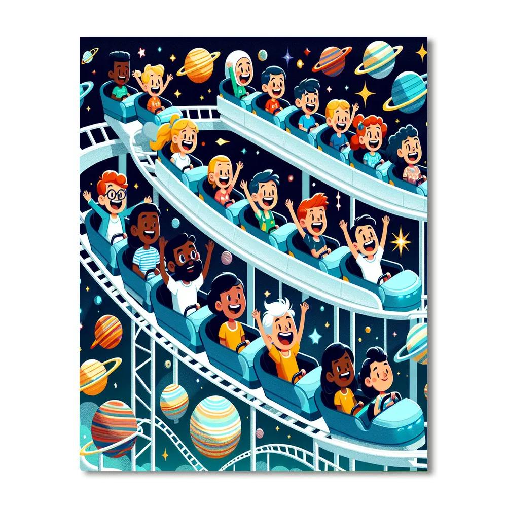 Astral Adventure Park Paint By Number