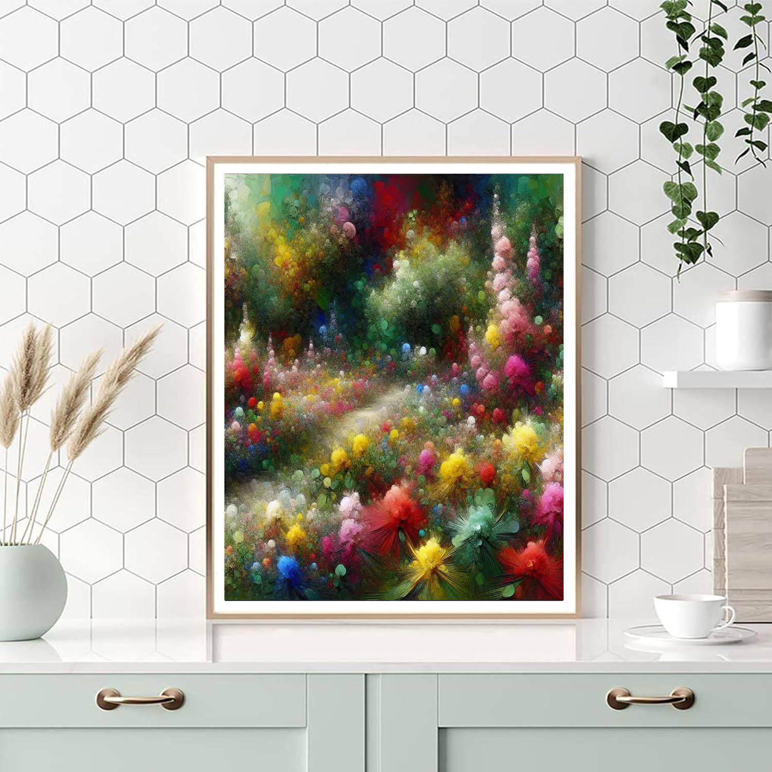 Floral Fiesta Numbered Painting Kits