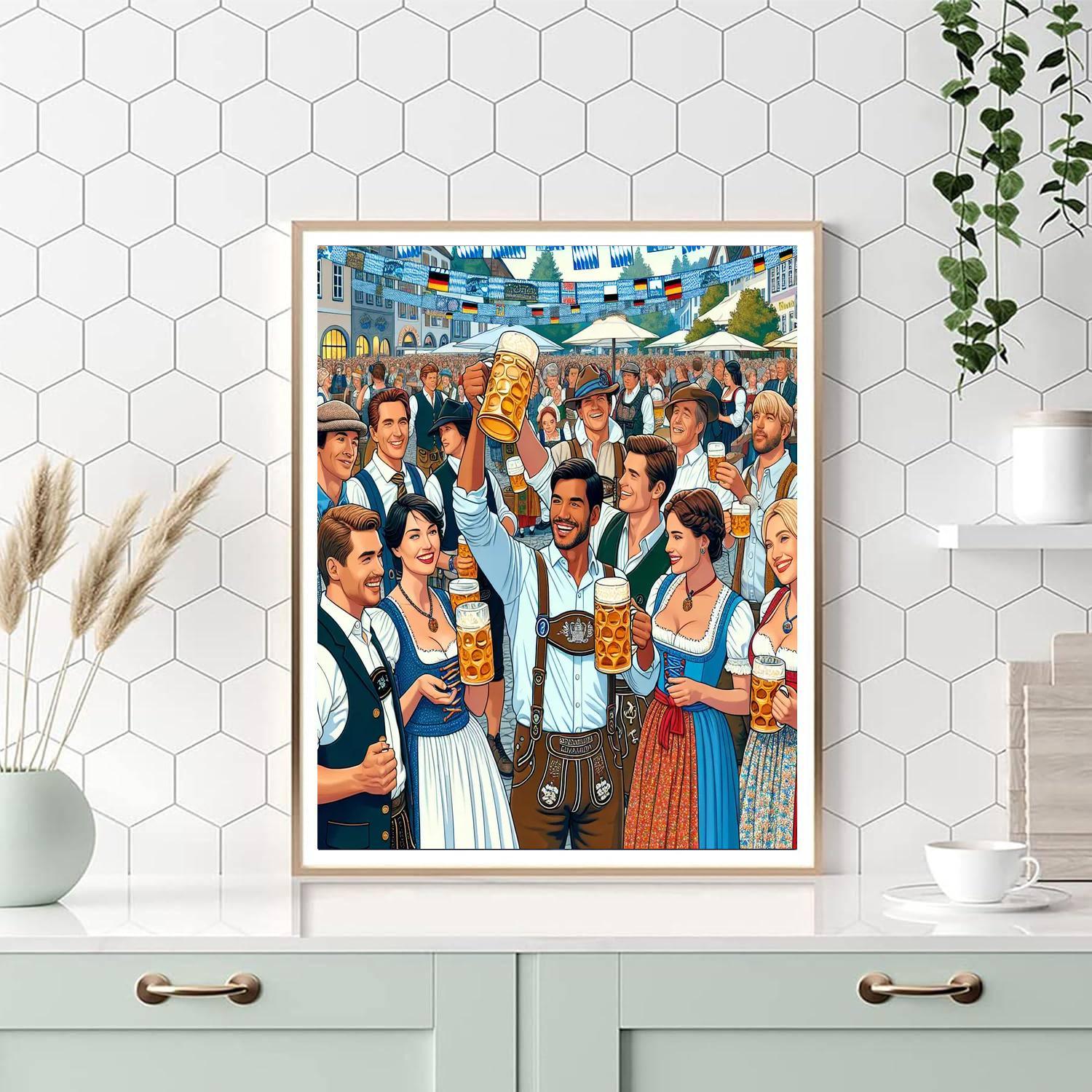 Oktoberfest Blumenau - Brazil DIY Paint By Numbers