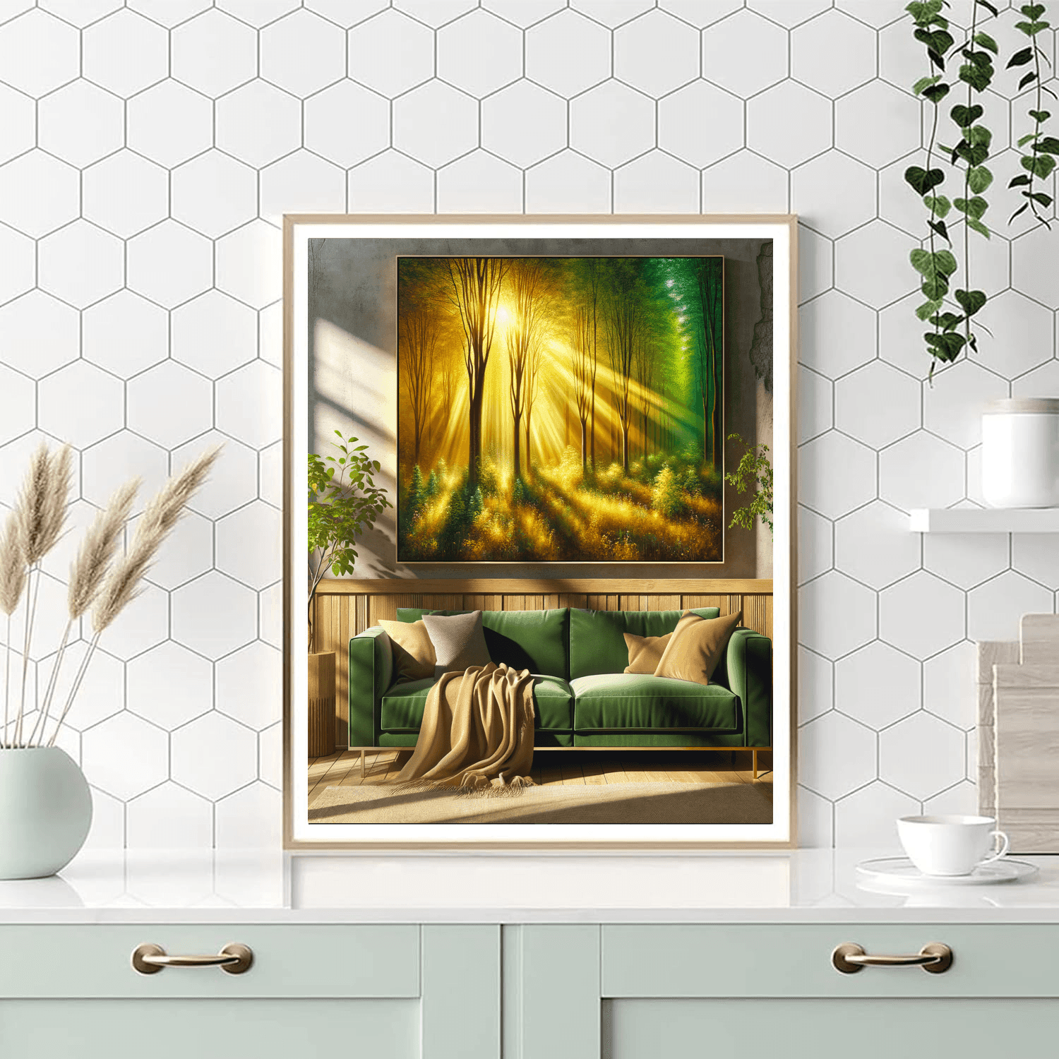 Majestic Forest Glow Paint By Color