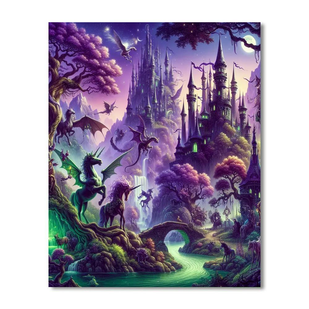 Fantastical Voyage Number Painting