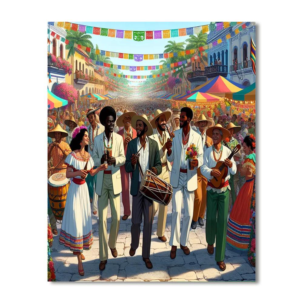 Dia De La Candelaria DIY Paint By Numbers