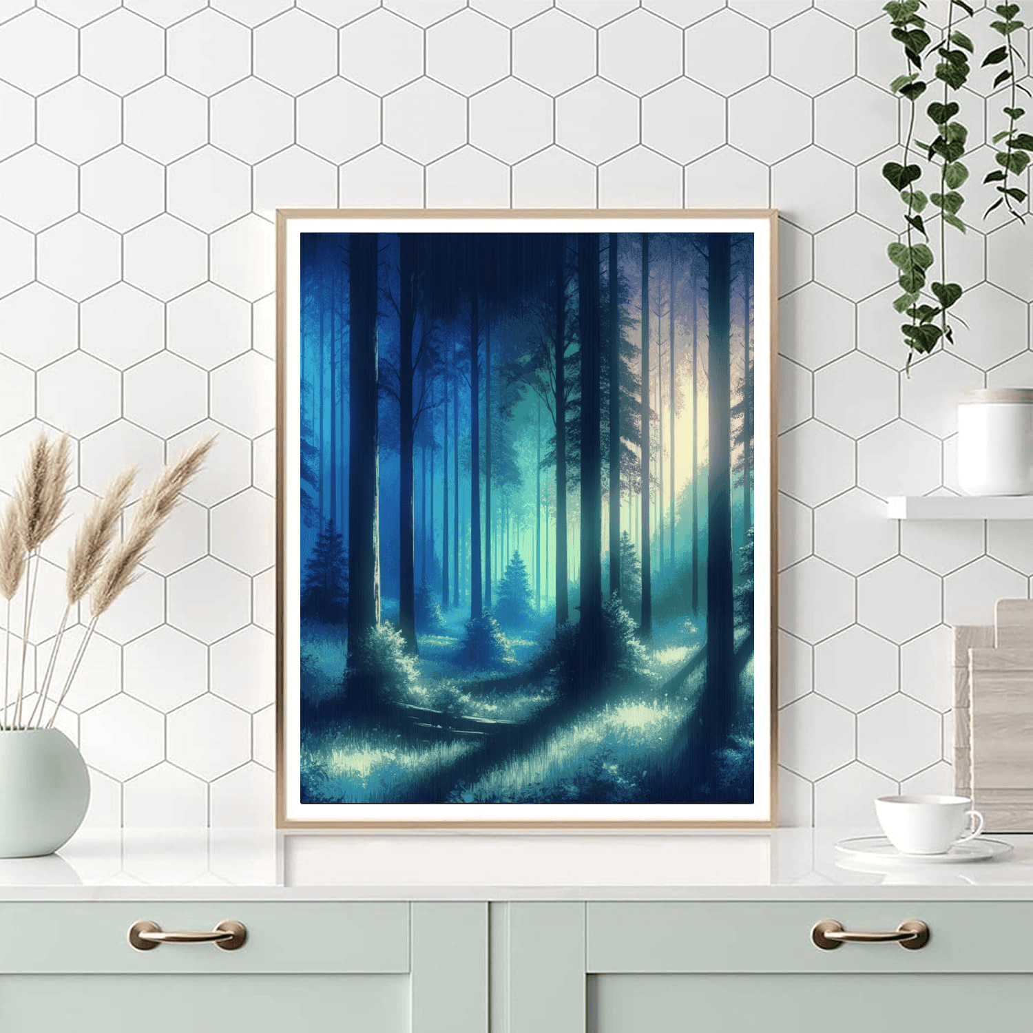 Twilight In The Forest Paint By Color