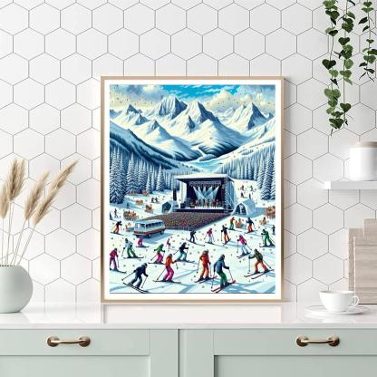 Snowbombing Festival - Mayrhofen Numbered Painting Kits