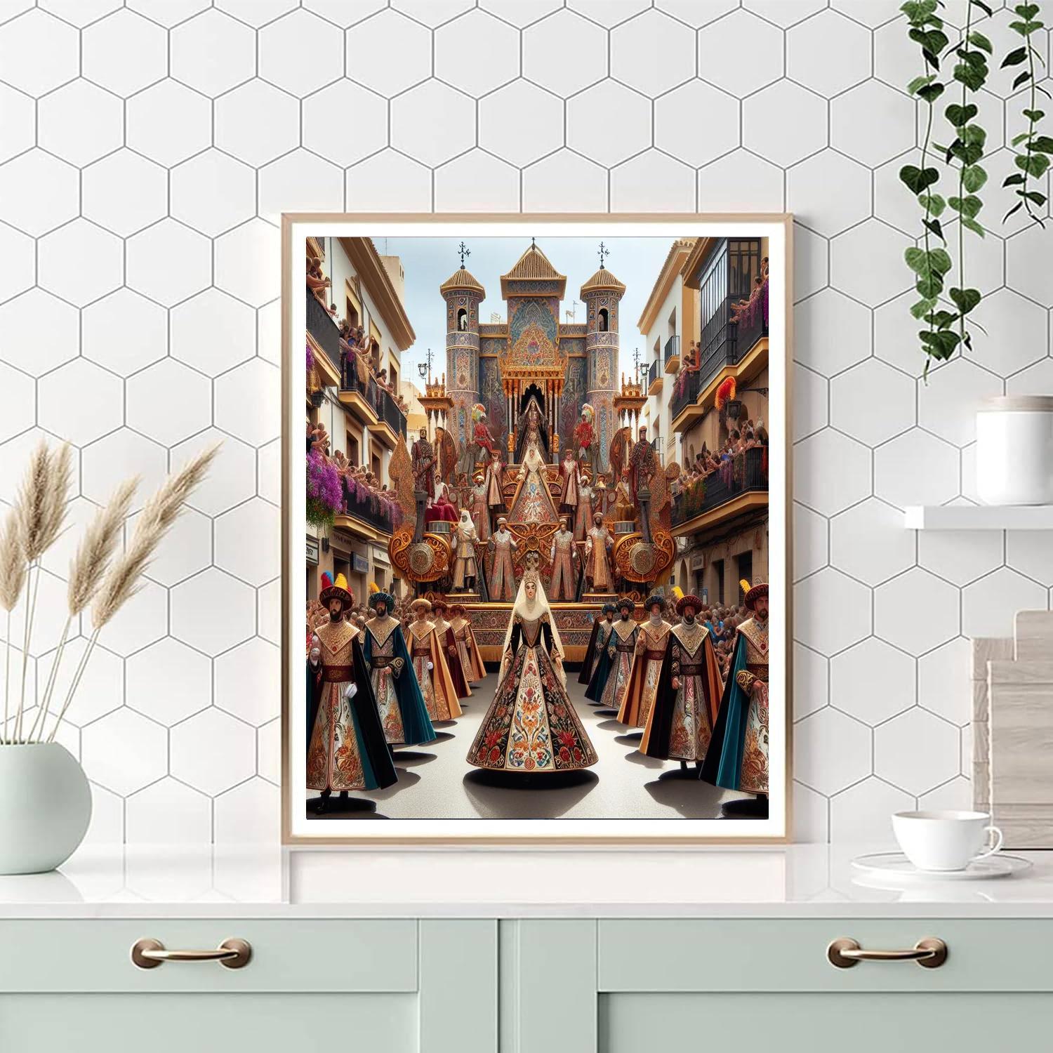 Moors And Christians Festival - Alicante, Spain DIY Paint By Numbers