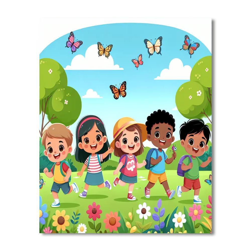 Curious Little Explorers Paint By Number
