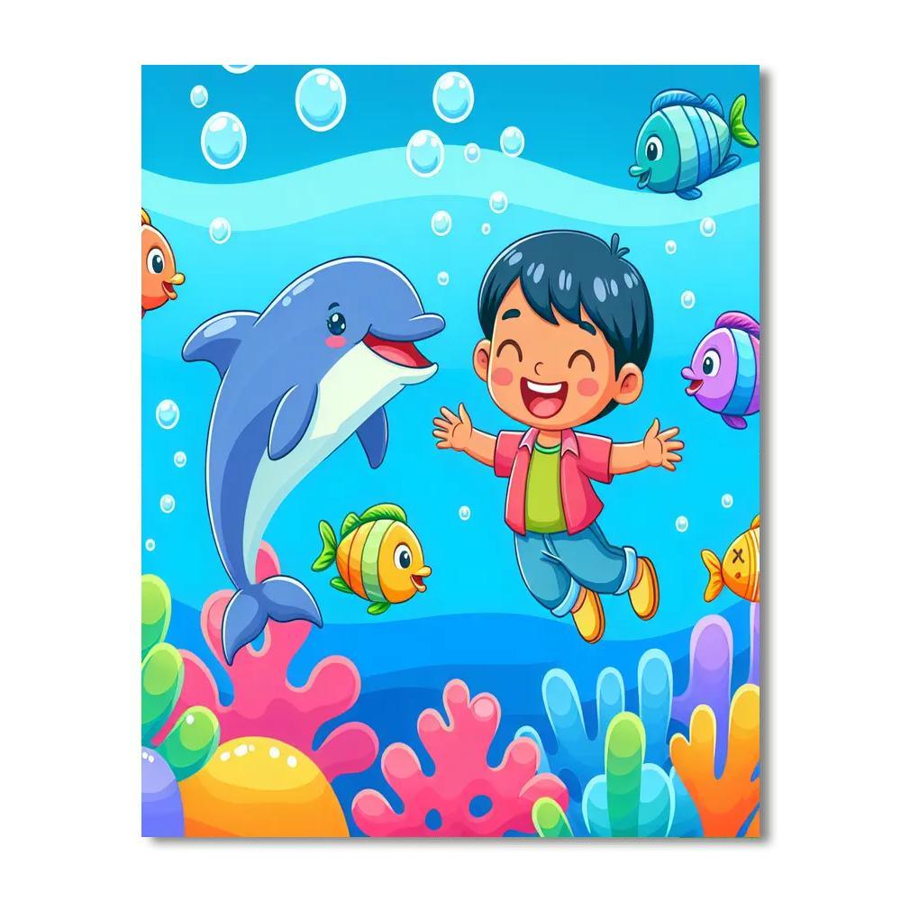 Ocean Fantasy Adventure Paint By Numbers Kits