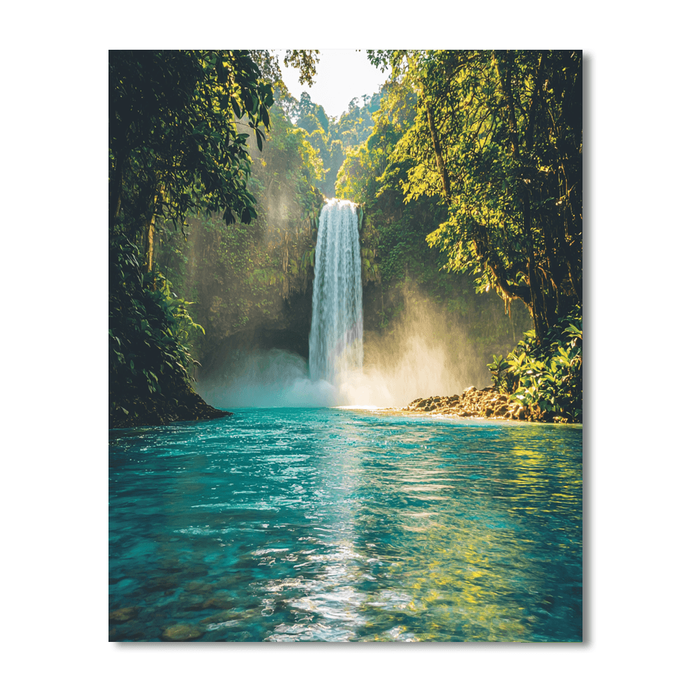 Río Celeste Numbered Painting Kits