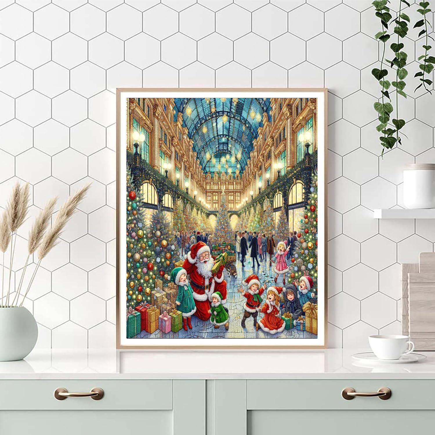 Harrods Christmas Grotto - Uk Painting By Numbers Kit