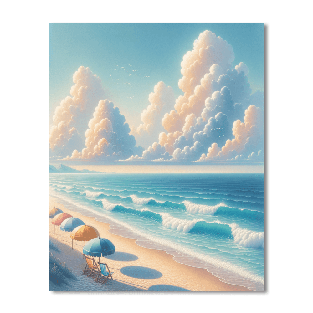 Seaside Bliss DIY Paint By Numbers