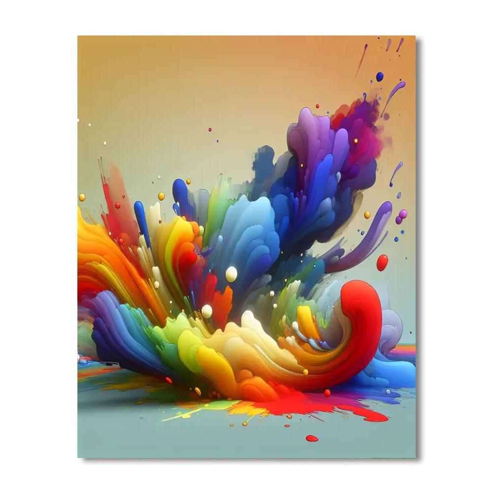 Wonder Of Watercolor World Paint By Numbers Art