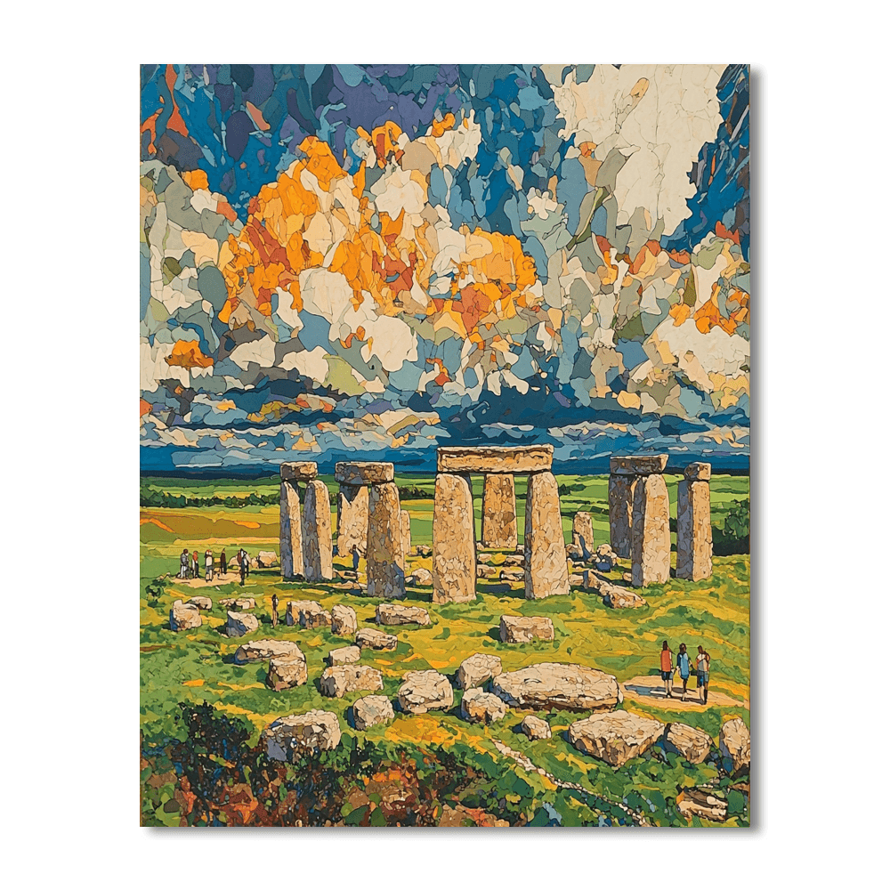 Stonehenge - England DIY Paint By Numbers