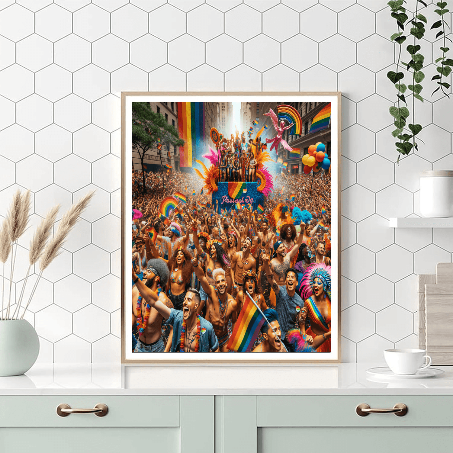 San Francisco Pride Parade Paint By Numbers Kits