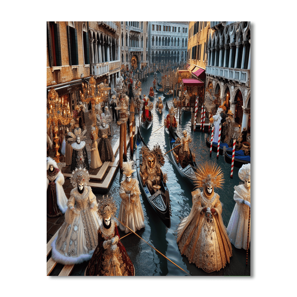 Masquerade Carnival - Venice Paint By Numbers
