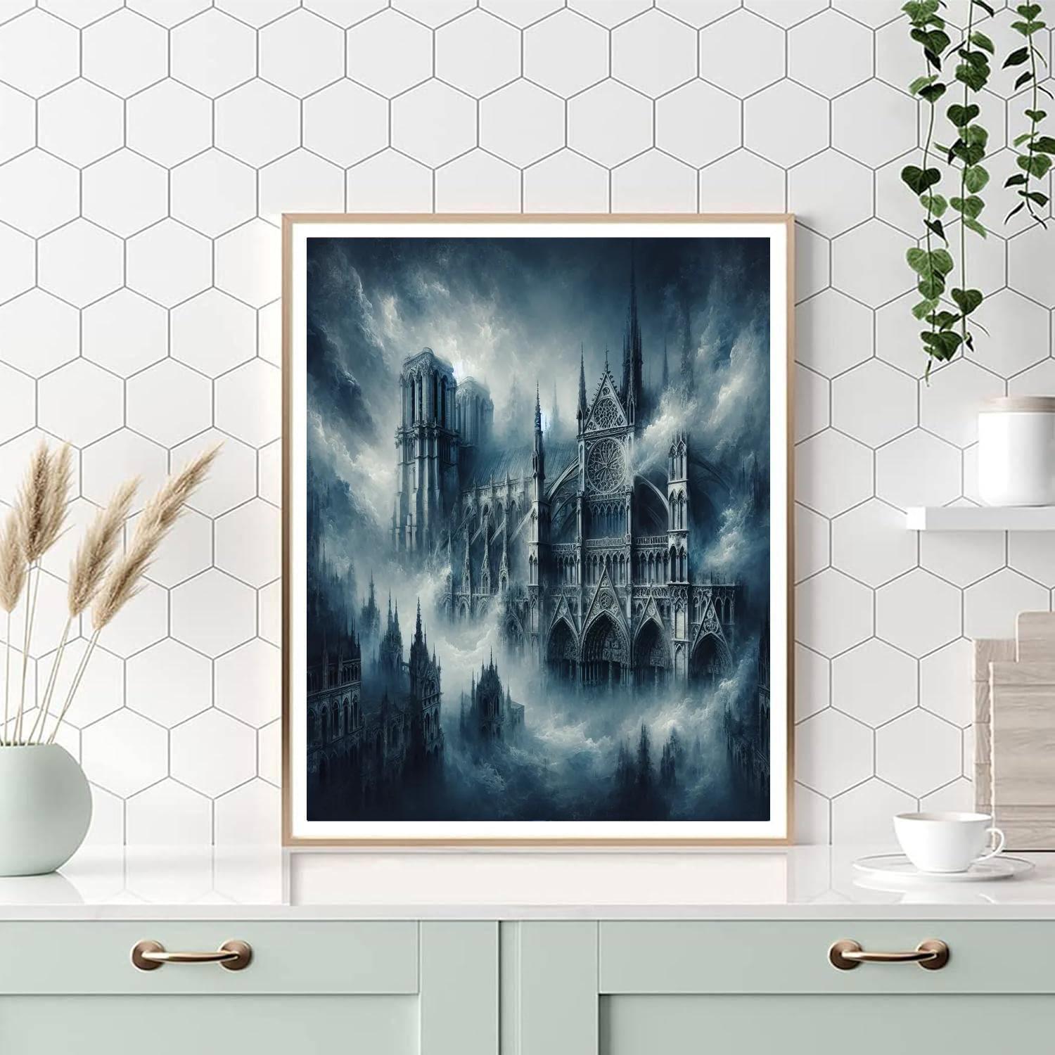Gothic Mysteries Unveiled Paint By Numbers Art