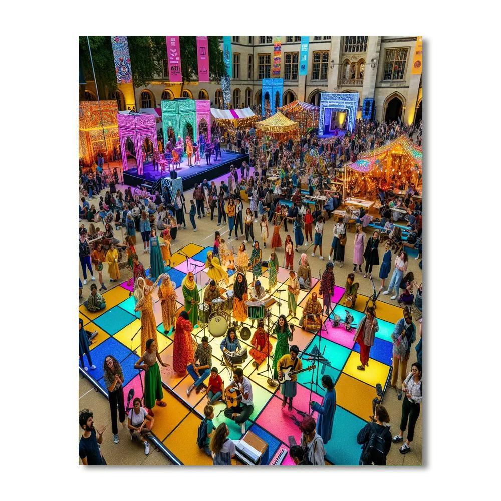 Harvard University Square’s Festival Of Arts And Ideas Paint By Numbers Kits