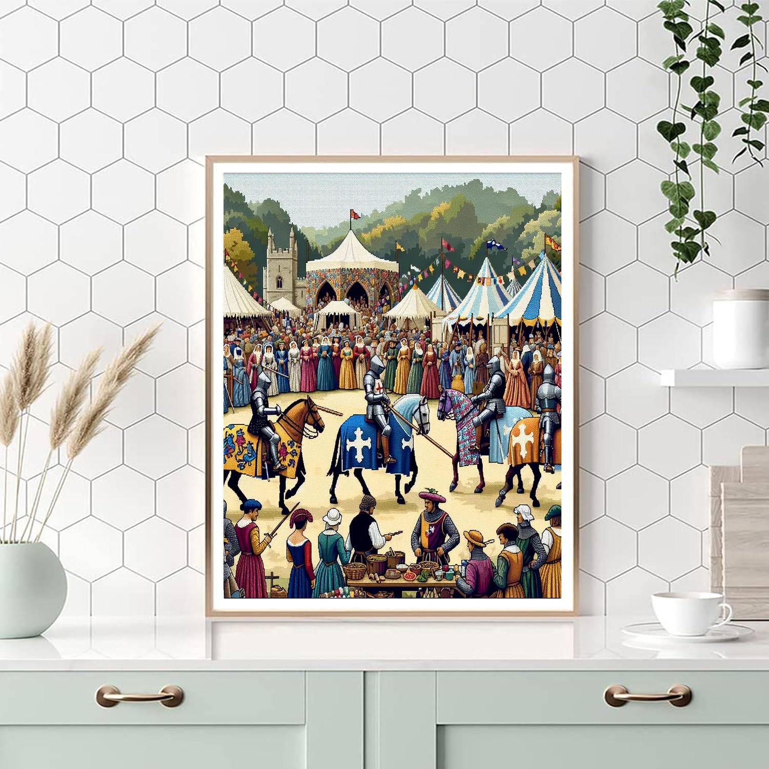 Camelot Medieval Fayre - Australia Paint By Numbers Kits