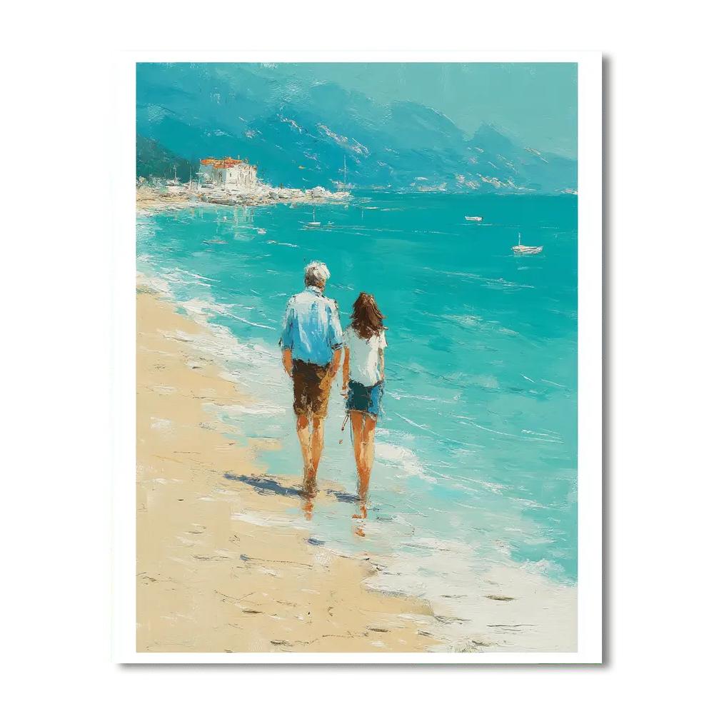 Gentle Waves Of Motherhood Painting Number Kit