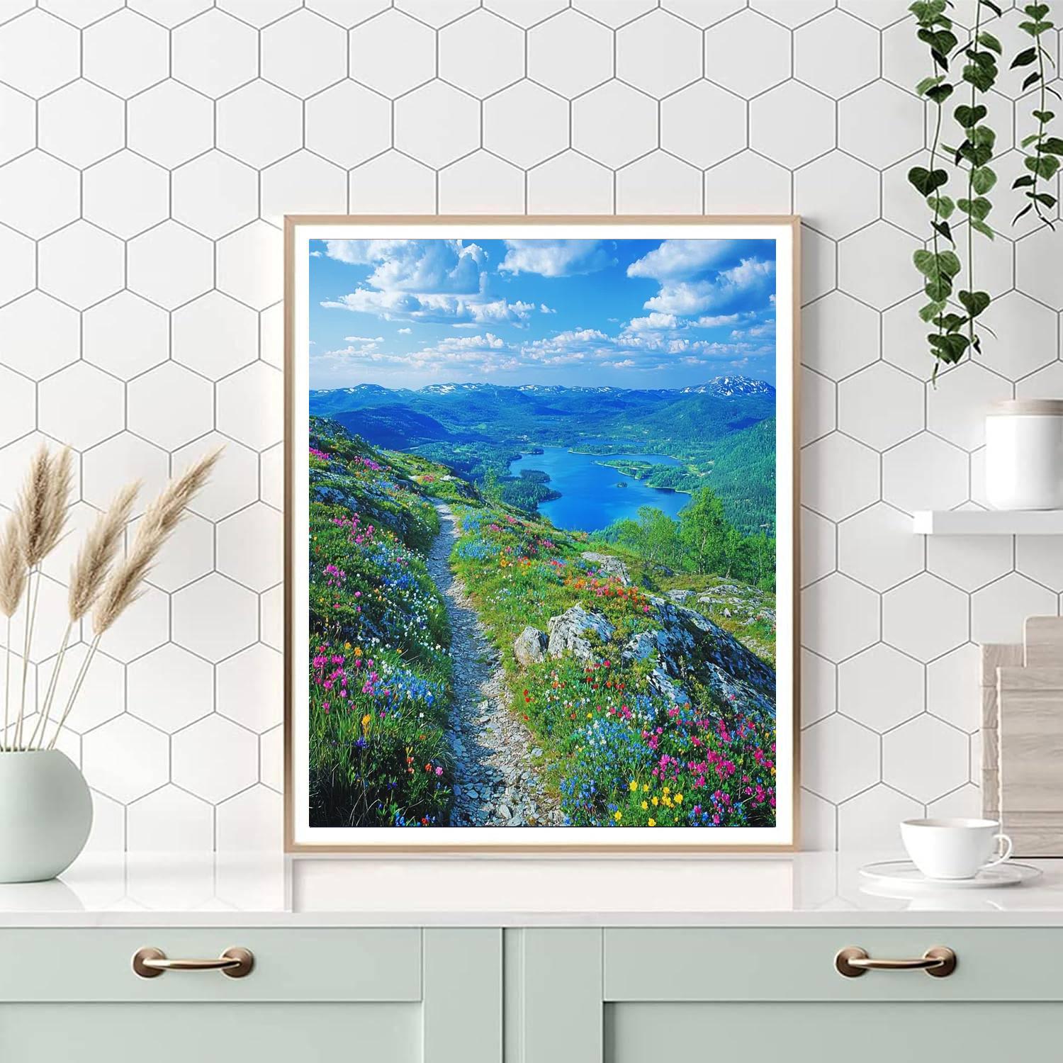 Kungsleden Trail - Sweden Paint By Color