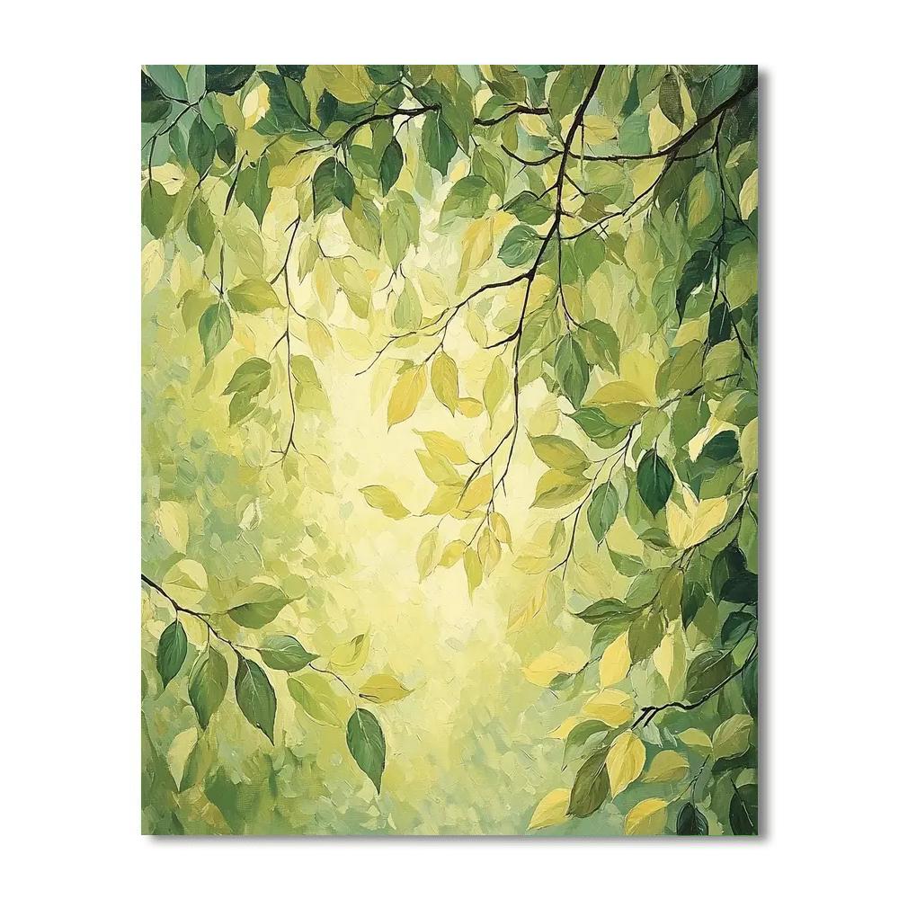 Leonardo Da Vinci Inspired Dreamy Canopy  Paint By Number