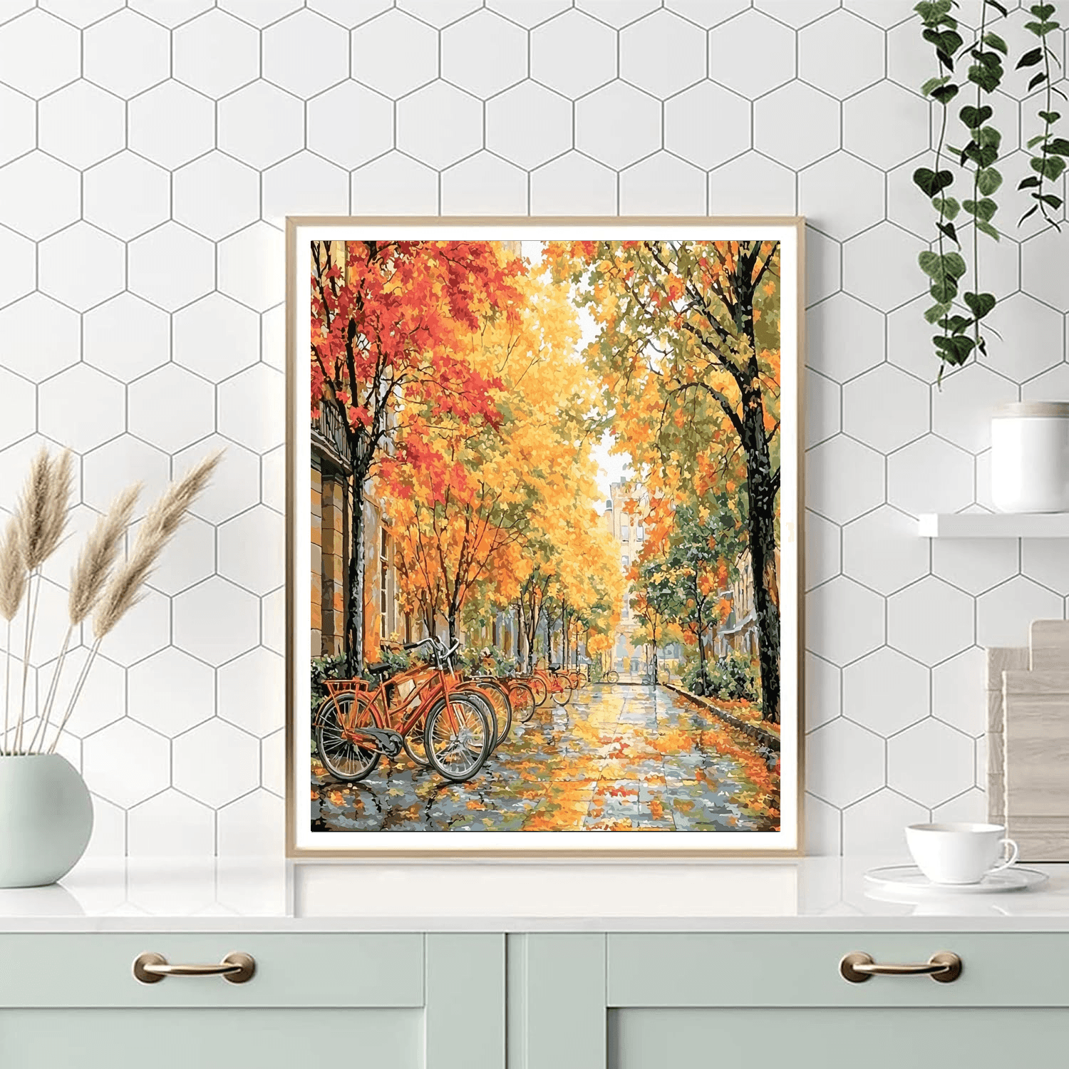 Bonnard Inspired Vintage Charm  Paint By Number