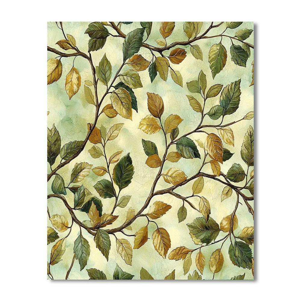 Leonardo Da Vinci Inspired Essence Of Woodlands  Paint By Numbers Kits