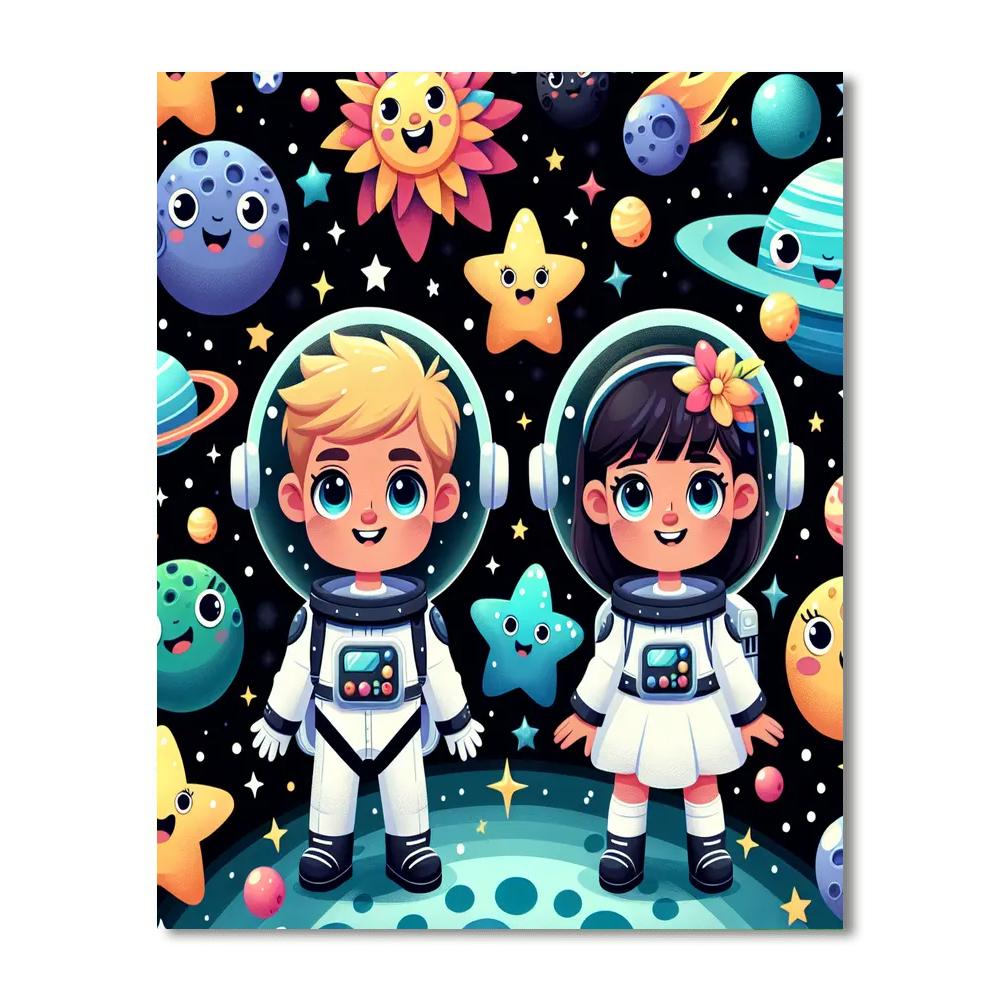 Stellar Soirée Paint By Numbers