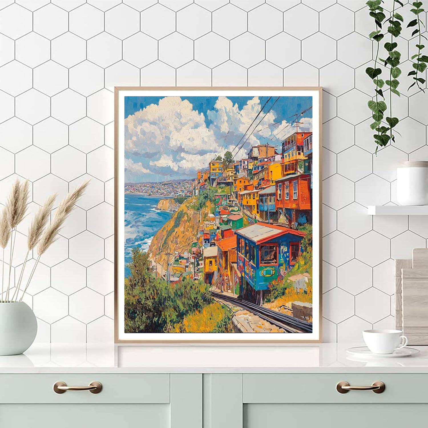 Valparaíso Numbered Painting Kits
