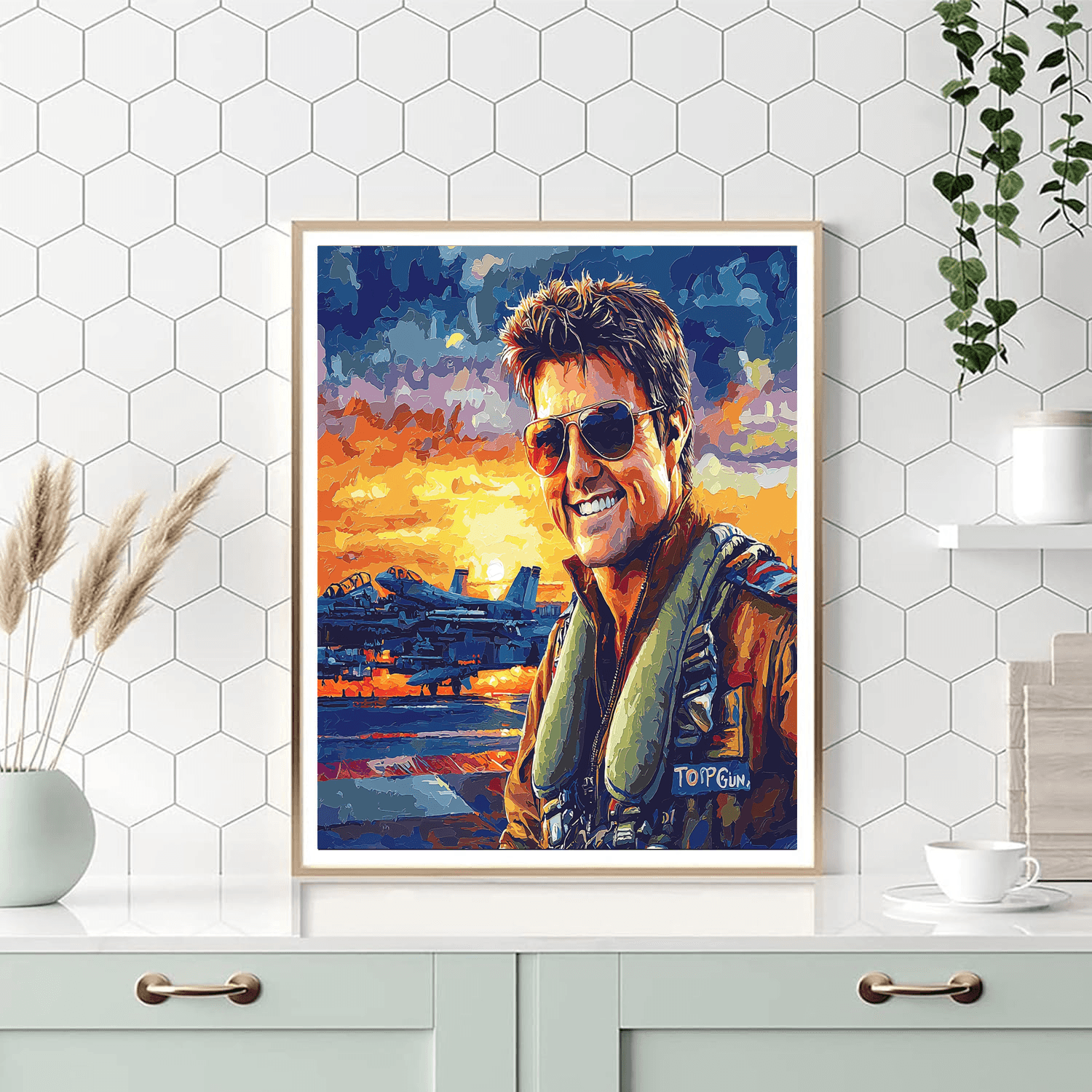 Tom Cruise: The Maverick Icon Paint By Numbers Kits