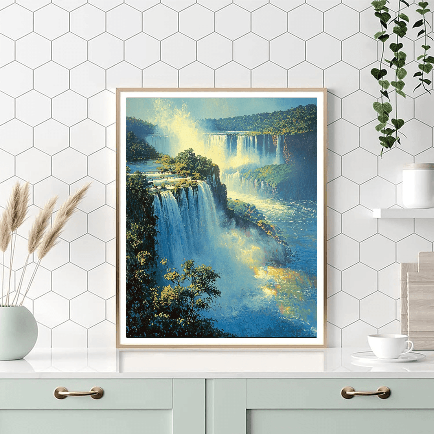 Iguazu Falls - Argentina/brazil Painting By Numbers Kit
