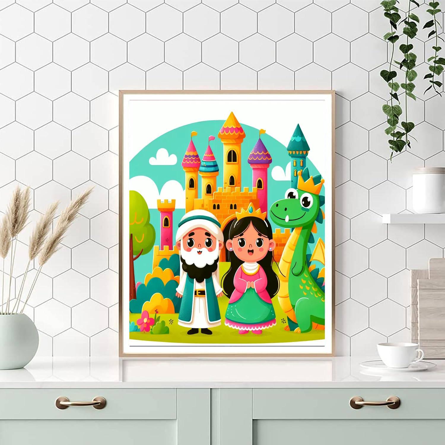 Charming Fairy Tale Adventures Numbered Painting Kits