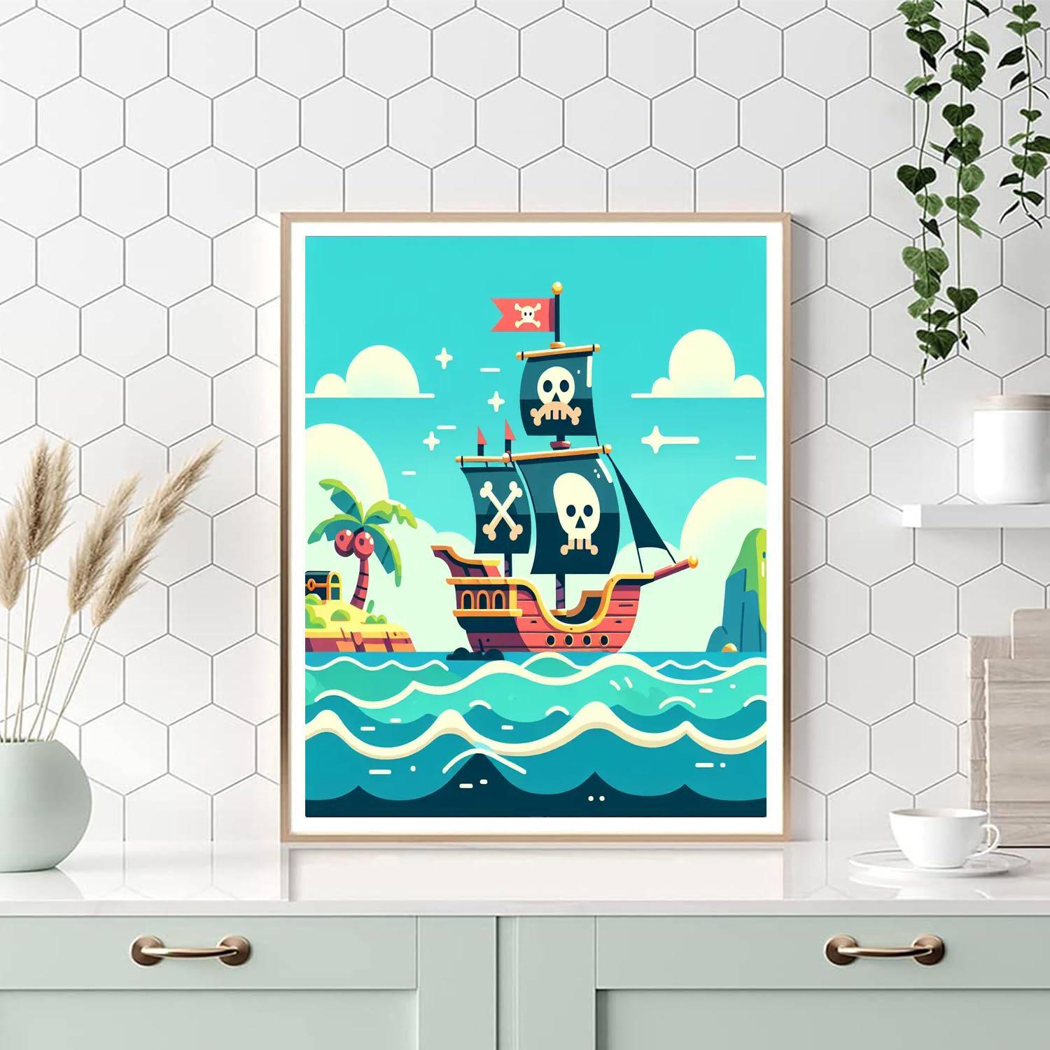 Treasure Island Expedition Paint By Color