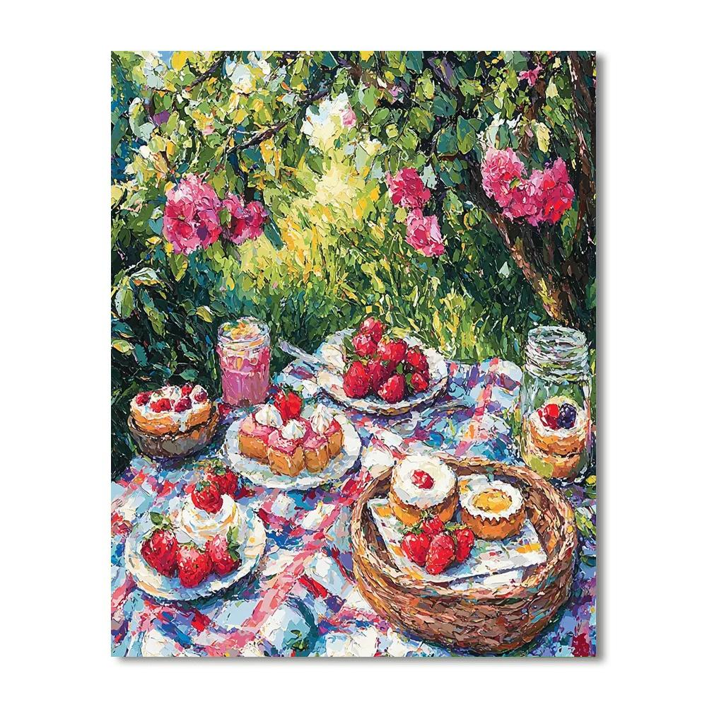 Picnic Under The Sky Paint By Number
