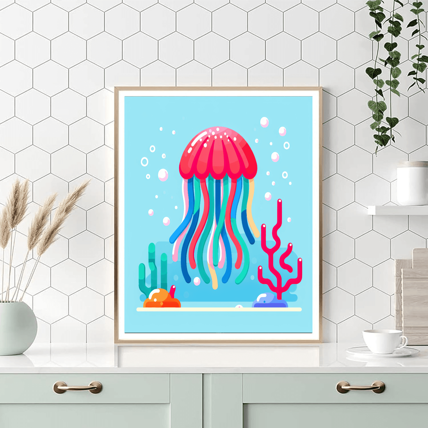 Jubilant Jellyfish Paint By Numbers Kits