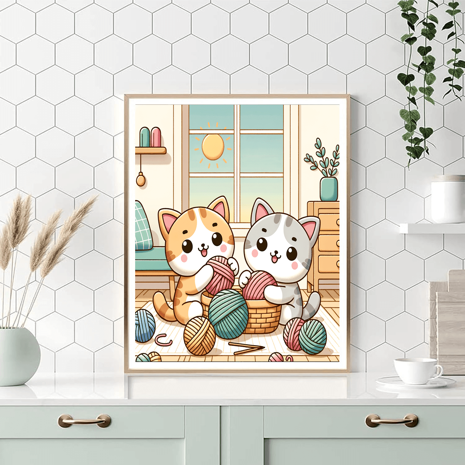 Cuddly Kittens Paint By Numbers Kits