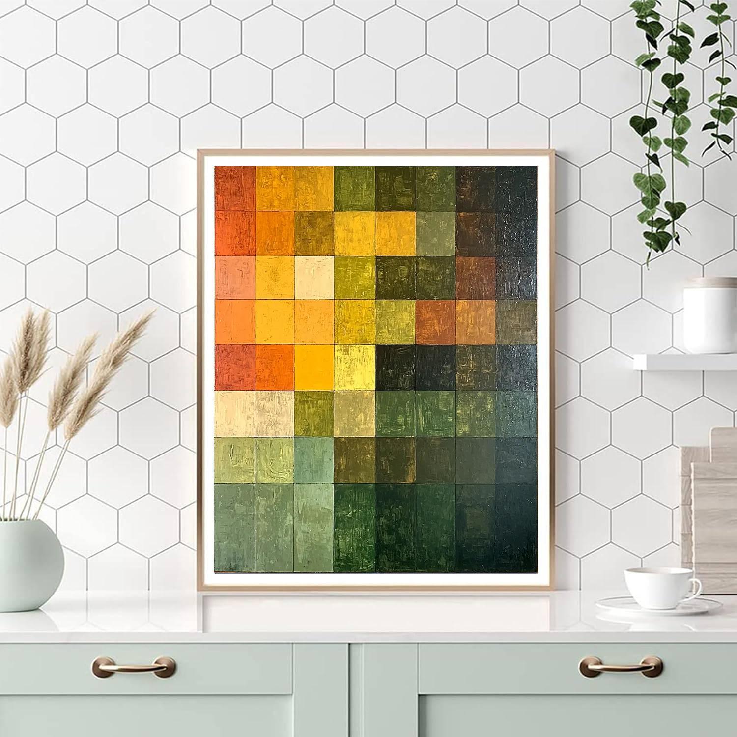 Mark Rothko Inspired Temporal Shifts  Paint By Numbers Art