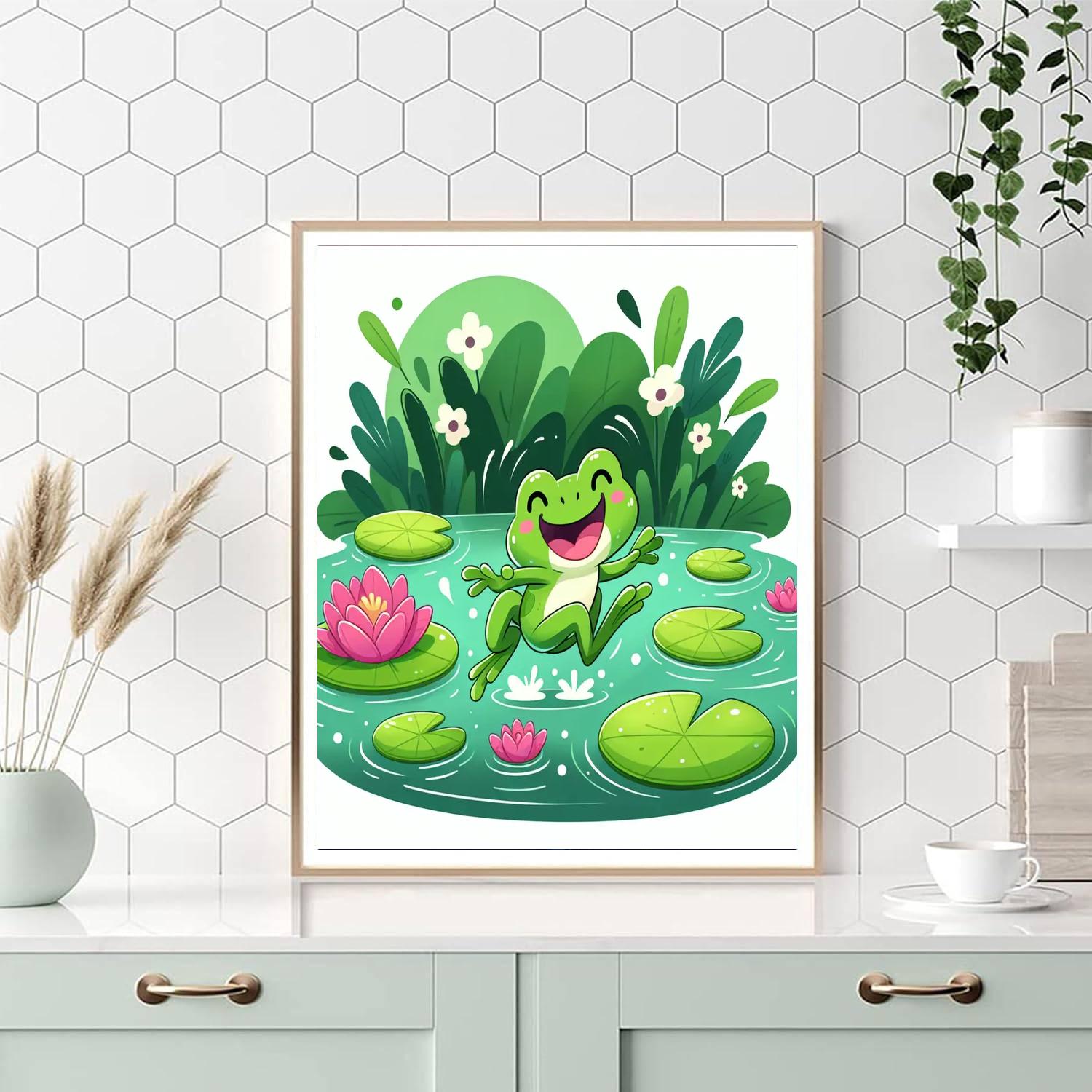 Froggy Fun Adventures Paint By Numbers