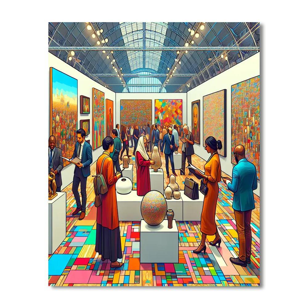 Frieze Art Fair - Uk Paint By Color