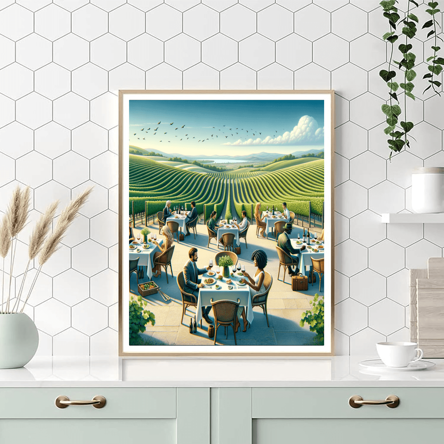 Napa Valley Wine Festival - Napa Valley Paint By Color