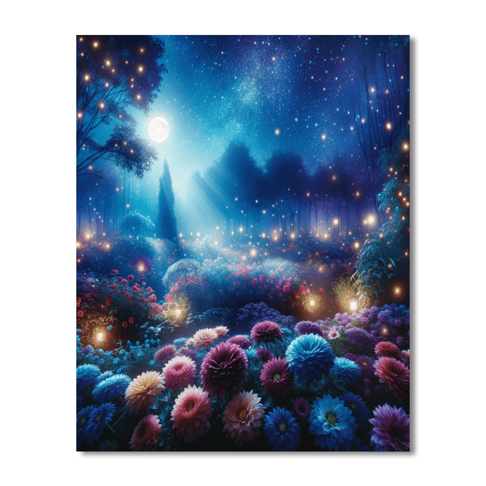 Ethereal Night Garden Paint By Number