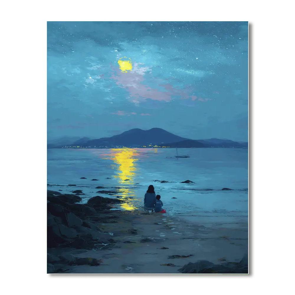 Moonlit Bedtime Tales Paint By Color