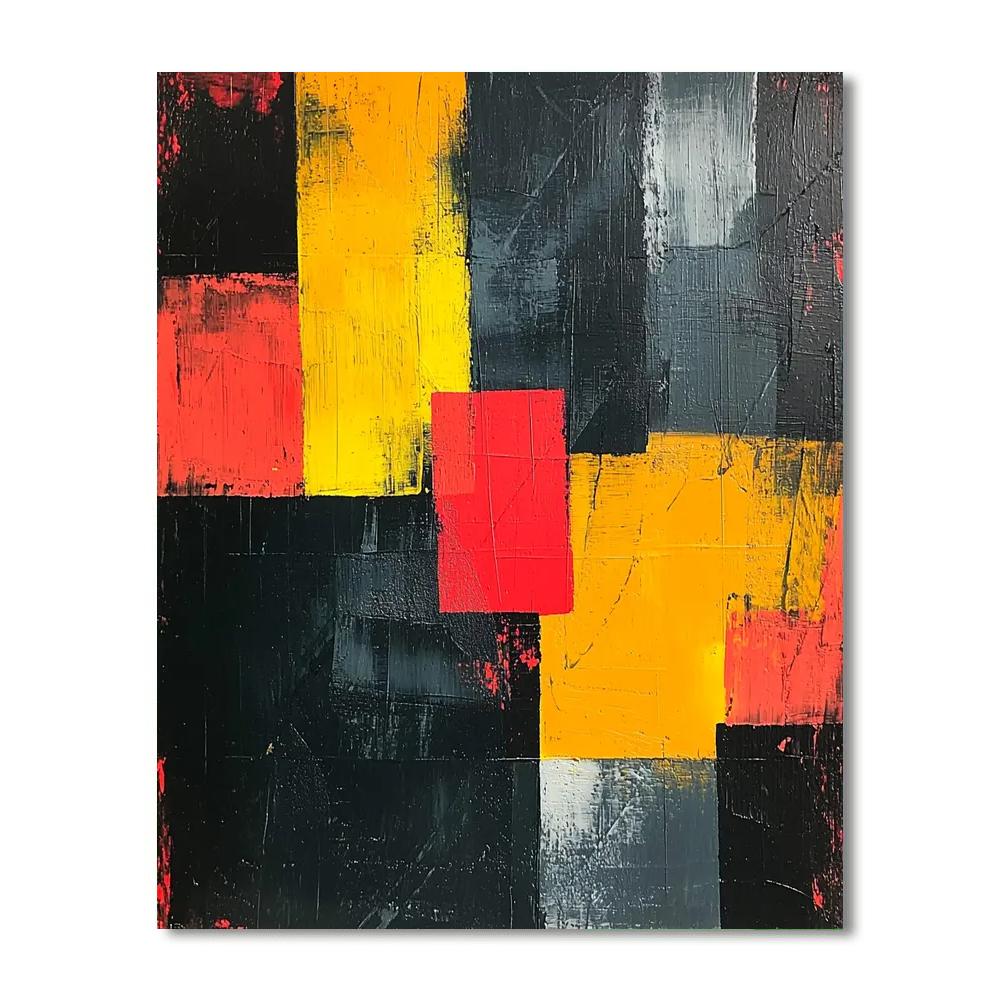 Joan Miró Inspired The Play Of Shadows  Paint By Numbers Art