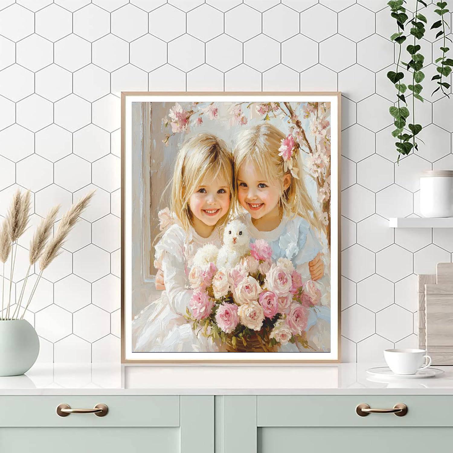 Happiness In Simplicity Painting By Numbers Kit