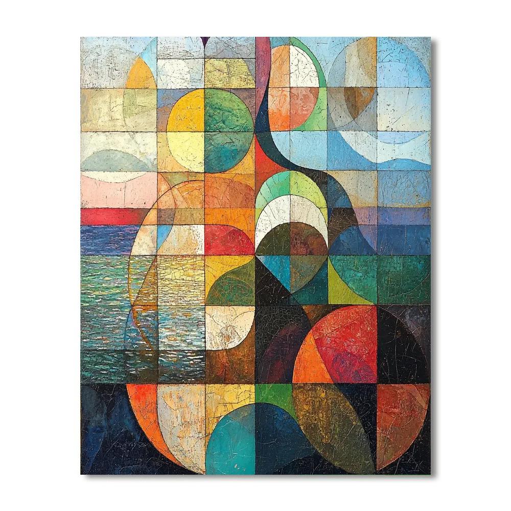 Paul Klee Inspired Wonders Of Abstraction  Number Painting