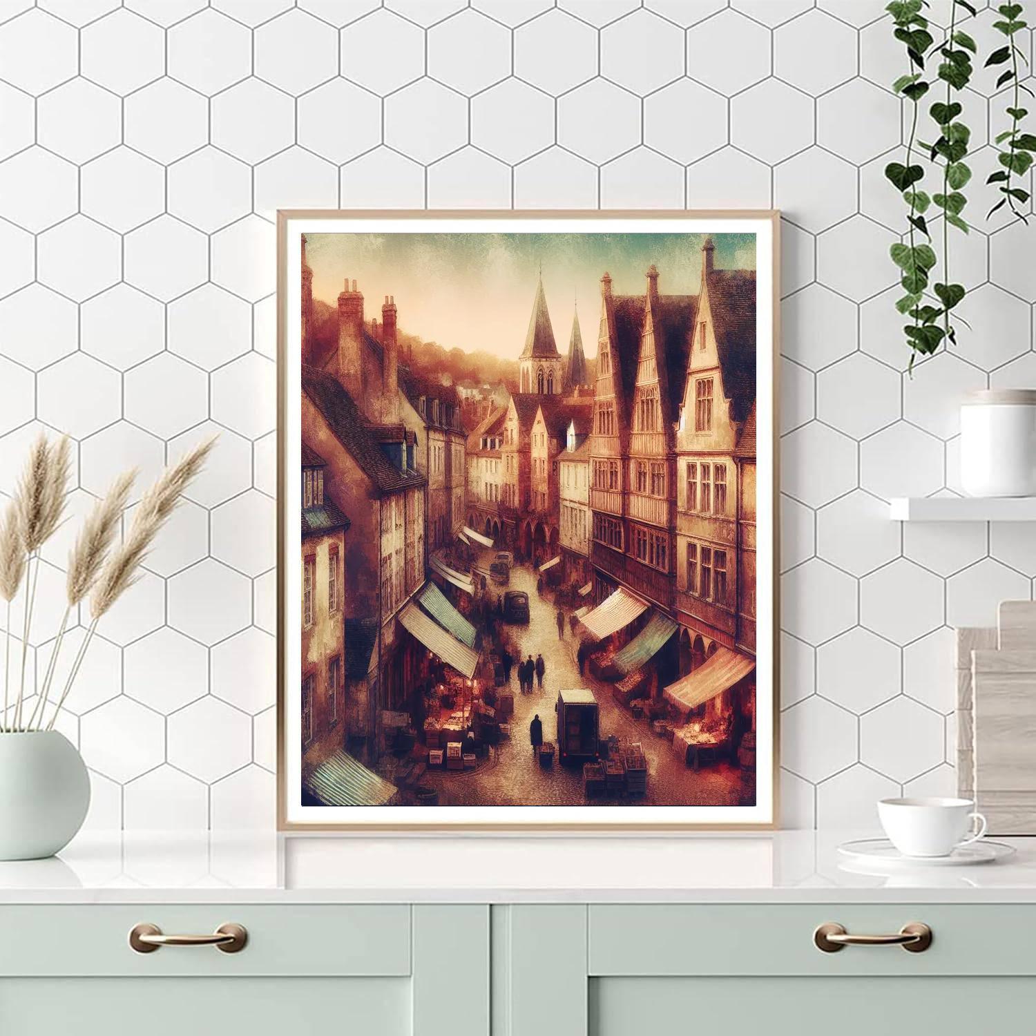 York's Historic Pathways DIY Paint By Numbers