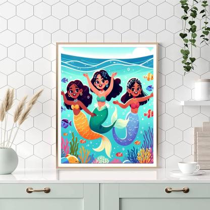 Exploring Enchanted Seas Painting By Numbers Kit