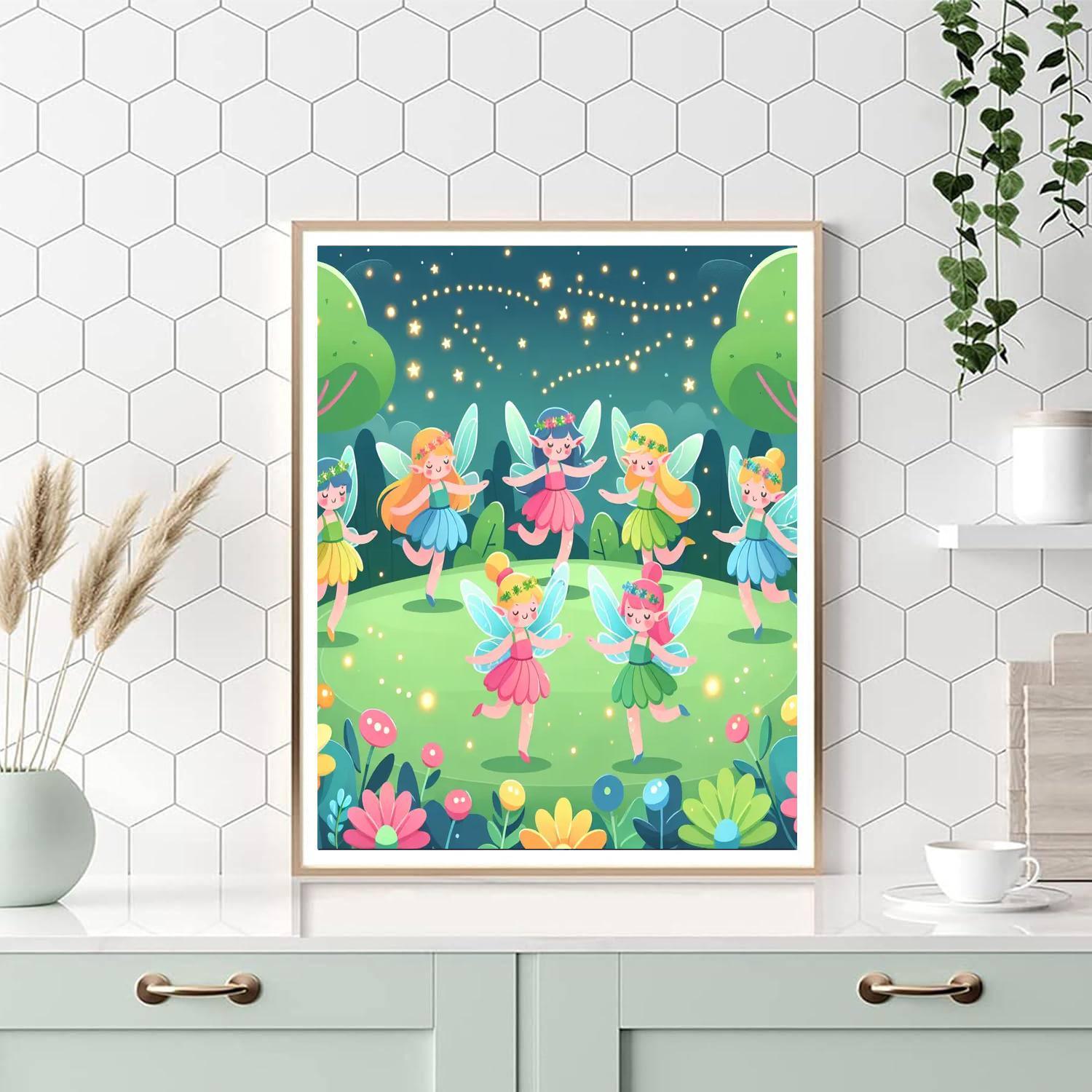 Magical Garden Dance Numbered Painting Kits